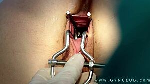 best gyno exam makes her orgasm uncontrollably!