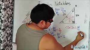 University Student Learns Erotic Trigonometry Secrets