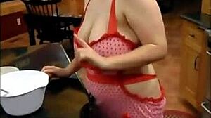 My naughty pussy gets fucked hard on kitchen counter