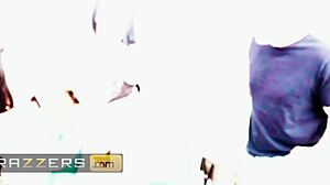 angela white and payton preslee share athletic cumswap footjob facial threesome