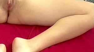 I left my brazilian redhead girlfriend alone with a hidden camera in her room... what will she do next?