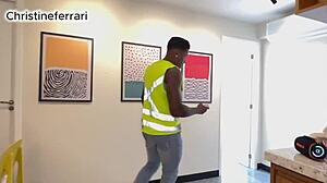 Bbc rental husband fists and fucks shaved brazilian housewife pussy hard