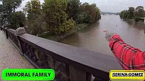 dean and dan, double pound petite serina gomez's pussy in prague?