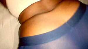 curvy amateur's big ass and tits shake in tight pussy squirting fuck