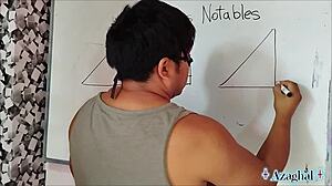 University Student Learns Erotic Trigonometry Secrets