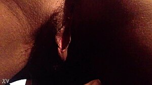 innocent panties barely hide her soaking wet pussy tease