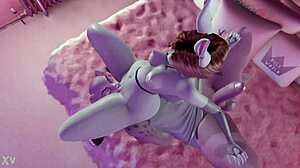 Bunny Gets Bred Hard in Furry Frenzy with Intense Penetration and Cum Fill