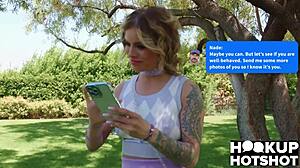 jesse pony, ready to gag on nade's monster cock while he chokes and face fucks her submissive whore throat rough?