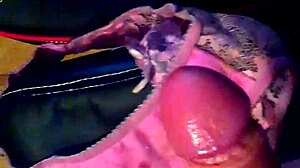 her soaked panties drip with need as stepmom begs for your hot cum