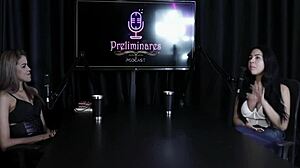 Anabele's sheer tits make him moan wildly!