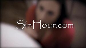 Sisterly Secrets: Nympho Petite Bella Rolland Rides Avery Black Cowgirl