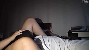 we hide our lesbian licks and muff dives until roommates sleep for secret pussy orgasms