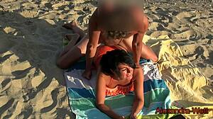 Milfs Host Wild Beach Orgy with Monster Cocks Creampie Cum Everywhere