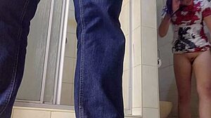 Hot 18-Year-Old Fingers Shaved Tight Pussy Sucks Stepdaddy Cock Deepthroat Cum In Mouth