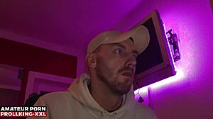 Prollking xxl alpha bad guy sniffs monster cock fetish with sneakers and socks obsession