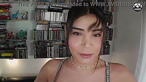 mamou fucks JADE CVE domin� in LINGERIE with long LEGS spread wide