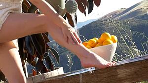 wanna see jillian janson cum hard outdoors in her natural beauty