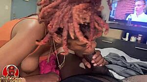 TheLastRealTop Dumps Hot Facial Cum All Over ToxicBrownSkinn's Face