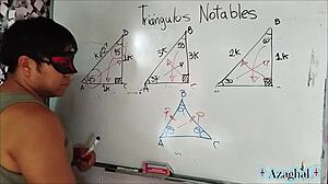 University Student Learns Erotic Trigonometry Secrets