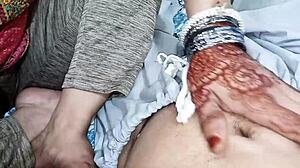 Muslim mistress, doesn't your cock throb hearing my dirty hindi talk during this handjob massage?!