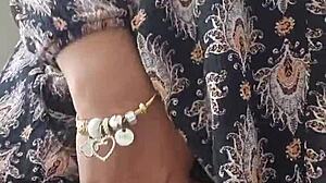 curly latina fucks big black dildo tits bouncing