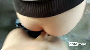 Girlfriend Wears Panties Filled with My Cum