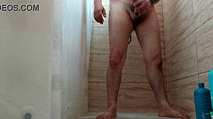 Intense Shower Jerk-Off Fury