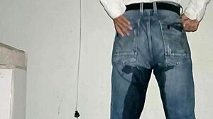 first jean pants piss soaked solo