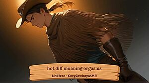 hot dilf screams through wild moaning orgasms!