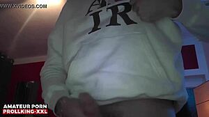 Prollking xxl alpha bad guy sniffs monster cock fetish with sneakers and socks obsession