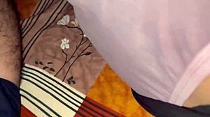 SNIFFING HER SWEATY PANTIES WHILE SHE SLEEPS DEEP!