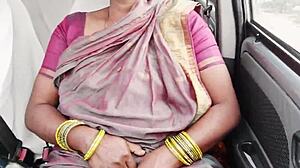 Telugu Maid's Massive Boobs Shake During Car Sex Talk