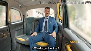 hot amateurs fuck hard for cash in public taxi cowgirl ride