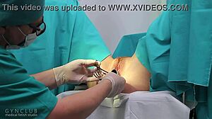 best gyno exam makes her orgasm uncontrollably!