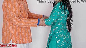 Deceptive British Housewife's Horny Daddy Roleplay Turns into Footjob Handjob Tease