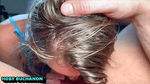 imagine nadia noja's small tits bouncing during rough throat and pussy pounding