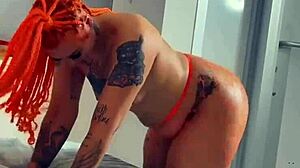 summer rob teases with big ass and pussy in backstage pov foreplay