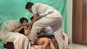 hanif pk shathi shapan stepmom cheats tight pussy 3some