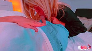 joder a la madrastra por el culo features intense anal creampie cowgirl riding on big cock