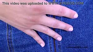 Fitness Babe Trainer Gulps Down Huge Pulsing Cock