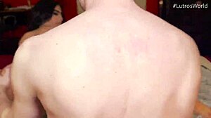 two sexy latinas yenifer chacon alicia trece blindfolded interracial bisexual threesome