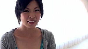 hey this japanese babe in kimono sucks cock so good outdoors uncensored