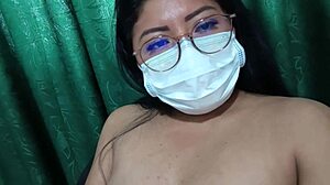 AUNT SLAMS COCK DEEP IN SLUTTY PUSSY!