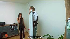 little 18+ hole gets wrecked on the casting desk hardcore