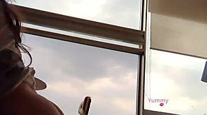 Latina Student Begs Teacher for Private Lessons in His Apartment