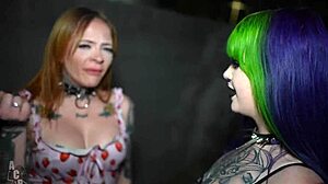 rachel luxe and faith vixen rock as goth emo sluts taking big black cock doggystyle