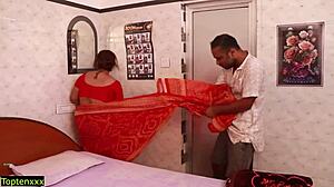 indian village wife gets naughty bent over doggystyle but begs no creampie inside