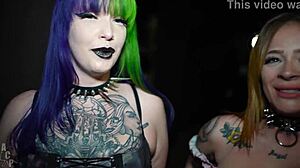 rachel luxe and faith vixen rock as goth emo sluts taking big black cock doggystyle