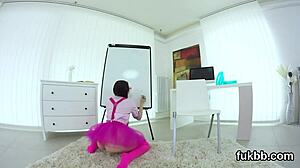 Does frisky nympho crave clit licking before pov screw?