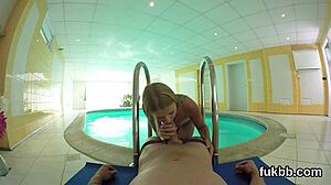 kinky cutie fingers pussy gets licked and fucked hard in pov